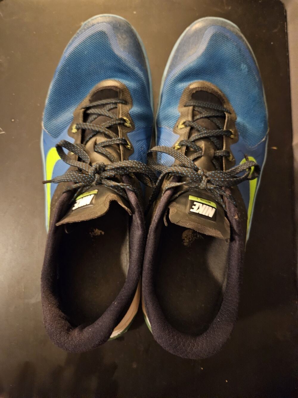 Nike Metcon 2 Cross-Training Shoes Blue/Neon Green Men's US Size 15 (819899-334)
